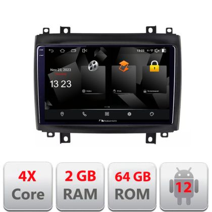 Navigatie Cadillac CTS intre anii 2003-2007 Android Ecran 720P Quad Core 2+64 carplay android auto