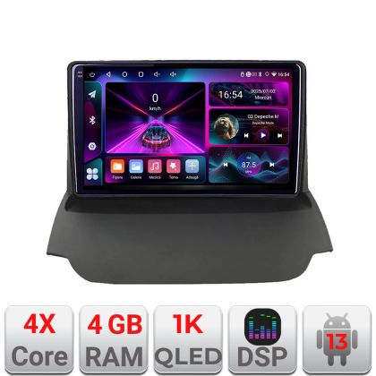 Navigatie Ford Ecosport 2013-2016 A-232  4+64 InCell Display 1K Android Waze USB Navigatie Internet Youtube Radio