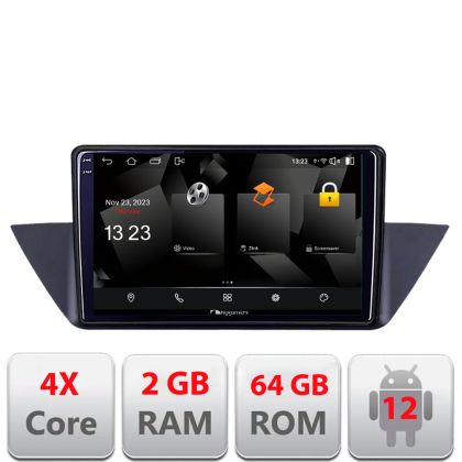 Navigatie BMW X1 E84 5230-219 Android Ecran 720P Quad Core 2+64 carplay android auto