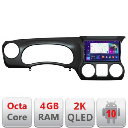 Navigatie Jeep Wrangler 2014-2016 Android ecran Qled 2K Octa core 4+32 Kit-wr-15+EDT-E410-2K