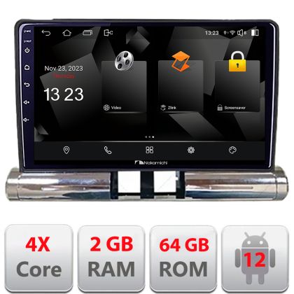 Navigatie Citoren C3 2017-2024 radio cd Nakamichi Android Ecran 720P Quad Core 2+64 carplay android auto NAM5230