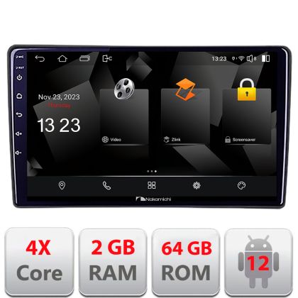 Navigatie Renault Trafic 2008-2012 Android Ecran 720P Quad Core 2+64 carplay android auto