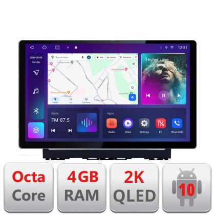Navigatie dedicata Fiat Albea 2009-2014 N-ALBEA Edonav ecran 13" 2K 4+32 Android Waze USB Navigatie 4G 360 Toslink Youtube Rad