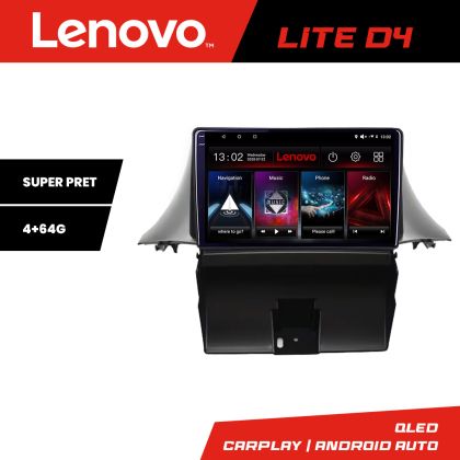 Navigatie Chevrolet Orlando Lenovo QLED 1K 4+64 WIFI 5Ghz carplay android auto Android kit-orlando+EDT-LITE-D4-9-4+64