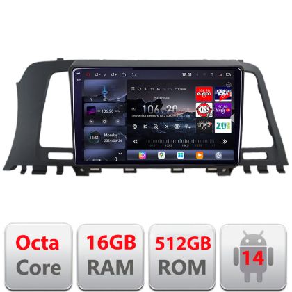 Navigatie Nissan Murano Z51 2007-2013 Android radio gps internet 8 core QLED 2K 12+256GB 360 Edotec