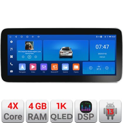 Navigatie Hummer H2 2008-2009 Edotec 4+64 12.3 inch Incell 1K android Wifi 5Ghz gps internet   v3