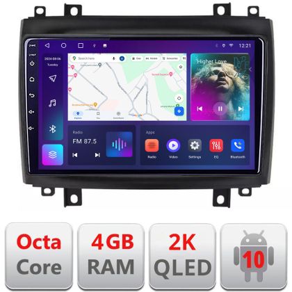 Navigatie Cadillac CTS intre anii 2003-2007 Android Octa Core Ecran 2K QLED GPS 4G 4+32GB 360 KIT-CTS+EDT-E410-2K