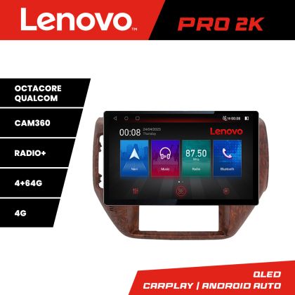 Navigatie Nissan Patrol 2005-2011 Lenovo PRO 4+64 13 inch 2K android 4G DSP gps internet  Kit-patrol