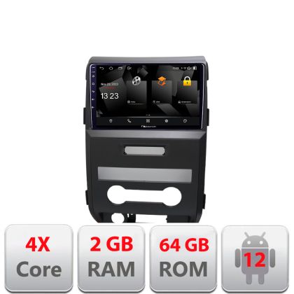 Navigatie Ford F150 2008-2014 Android Ecran 720P Quad Core 2+64 carplay android auto