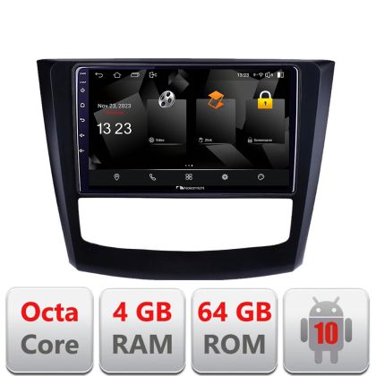 Navigatie Renault Kadjar facelift 2019-2022 Nakamichi NAM5510 Qled Octa Core 720p 4+64 DSP 360 camera carplay android auto