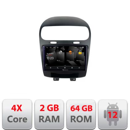 Navigatie Fiat Freemont Dodge Journey 2012-2019 Android Ecran 720P Quad Core 2+64 carplay android auto v1