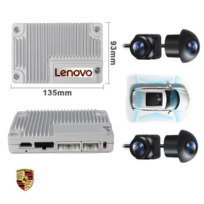 Camere 360 dedicate Porsche PCM 6 1080 AHD Porsche Cayenne Panamera Macan 911 dupa 2022 cu sistem PCM 6 si ecran de 12.3"