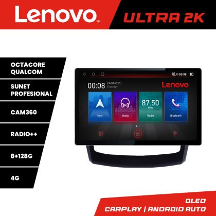 Navigatie Renault Kadjar facelift 2019-2022 Qled 2K Octa Core 8+128 LTE 4G DSP Wifi 5Ghz HDMI android auto carplay radio gps internet kit-9030-facelift+ULTRA-2K-13-8+128+kit-9030-facelift10-9