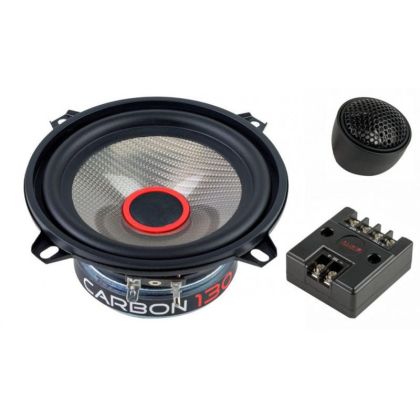 Set 2 Difuzoare componente, Audio System CARBON 130, 70 watts, 130 mm, 5.25", 4 ohm, Budget