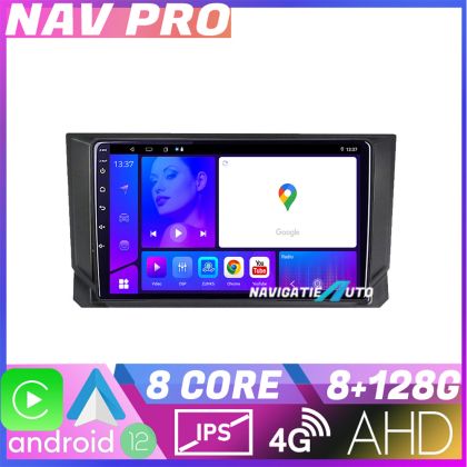 Navigatie Seat Arona EDOTEC-LITE Android Ecran 720P Octa Core 8 128 Carplay