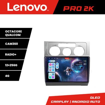 Navigatie VW Touran 2003-2010 Lenovo Kit-TOURAN1 8 core QLED 2K 12+256 360 Android Waze USB Navigatie Internet Youtube Radio