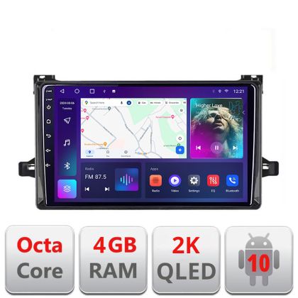 Navigatie Toyota Urbancruiser 2009-2014 Android Octa Core Ecran 2K QLED GPS 4G 4+32GB 360