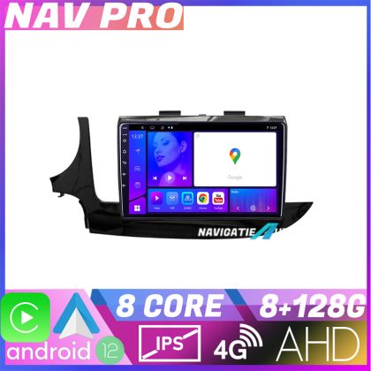 Navigatie Opel Mokka 2016 KIT MOKKA2 EDOTEC-LITE Android Ecran 720P Octa Core 8 128 Carplay