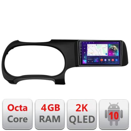 Navigatie Hyundai I10 2020 C-i10 Android Octa Core Ecran 2K QLED GPS 4G 4+32GB 360 KIT-I10+EDT-E409-2K