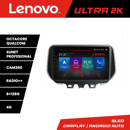 Navigatie Hyundai Tucson 2019- M-1135 Octa Core Android Radio Bluetooth GPS WIFI/4G DSP 2K 8+128GB 360 Toslink