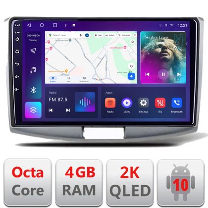 Navigatie VW PASSAT 2010-2015 Manual C-267 Android Octa Core Ecran 2K QLED GPS 4G 4+32GB 360 KIT-267+EDT-E410-2K