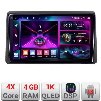 Navigatie Dacia Duster 2023- Android radio gps internet 4+64 InCell Display 1K KIT-duster2023+EDT-E209-RK
