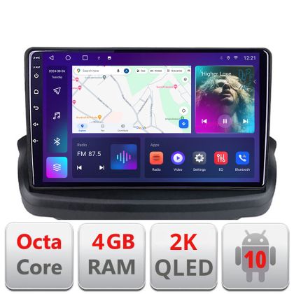 Navigatie Hyundai Genesis Android Octa Core Ecran 2K QLED GPS 4G 4+32GB 360 KIT-GENESYS+EDT-E409-2K