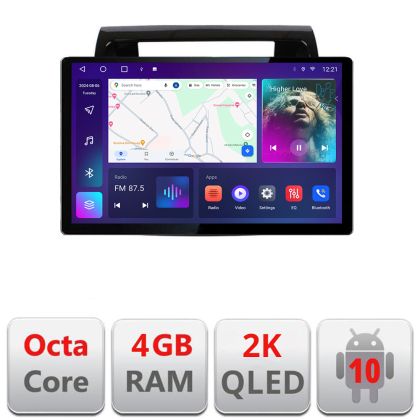 Navigatie dedicata Toyota LandCruiser 2008-2015 N-381 Edonav ecran 13" 2K 4+32 Android Waze USB Navigatie 4G 360 Toslink V1