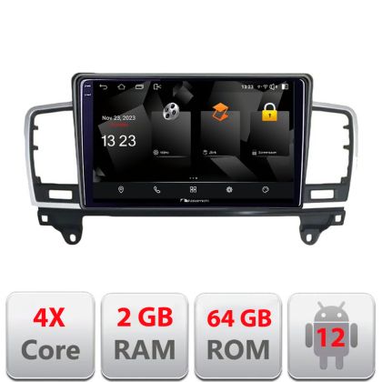 Navigatie Mercedes ML W166 NTG4.5 5230-W166 Android Ecran 720P Quad Core 2+64 carplay android auto