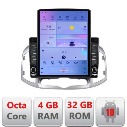 Navigatie Chevrolet Captiva 2012-2018 Manual H-109 ecran tip TESLA 9.7" cu Android Radio Bluetooth Internet GPS WIFI 4