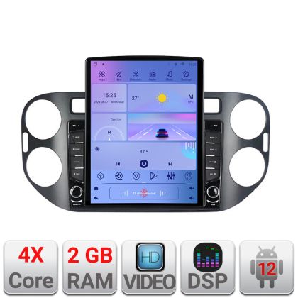 Navigatie VW Tiguan si Golf Plus 2012-2016 Android radio gps internet quad core 2+32 ecran vertical 9.7" Kit-489v2+EDT-E708