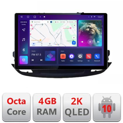 Navigatie dedicata Opel Insignia 2018- N-insignia19 Edonav ecran 13" 2K 4+32 Android Waze USB Navigatie 4G 360 Toslink Youtube