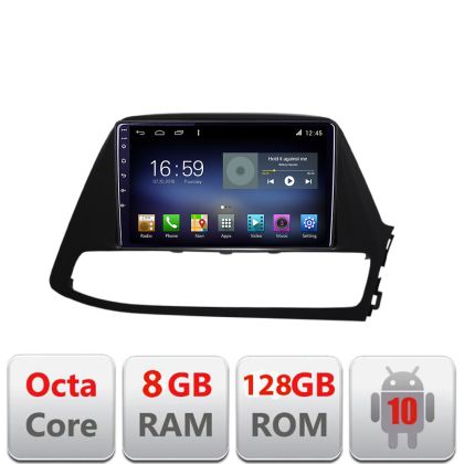 Navigatie Hyundai I30 2018-2021 Octa Core cu Android Radio Bluetooth Internet GPS WIFI DSP 8+128GB 4G
