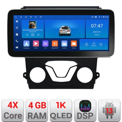 Navigatie Ford Mondeo 2013- K-377 Edotec 4+64 12.3 inch Incell 1K android Wifi 5Ghz gps internet