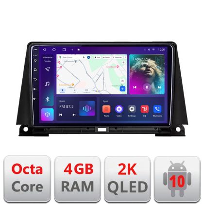 Navigatie Lexus NX 2011-2018 varianta high QLED 2K Octa core 4+32 DSP 360 Optic FHD internet gps radio carplay android auto kit-nx-2011-high+EDT-E409-2K