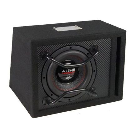 Subwoofer pasiv cu incinta, Audio System, 300 W RMS, 500 W MAX, difuzor 8", bass reflex