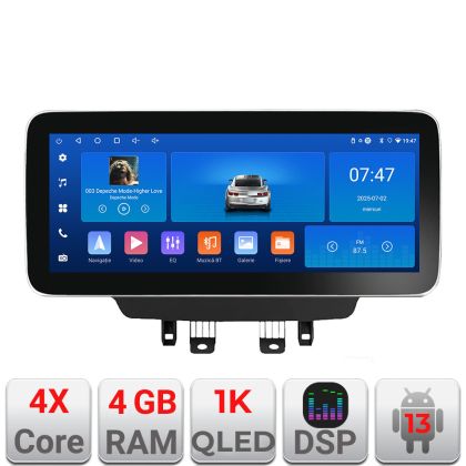 Navigatie Mazda CX-3 Mazda 2 2014-2020 Edotec 4+64 12.3 inch Incell 1K android Wifi 5Ghz gps internet  Kit-cx3