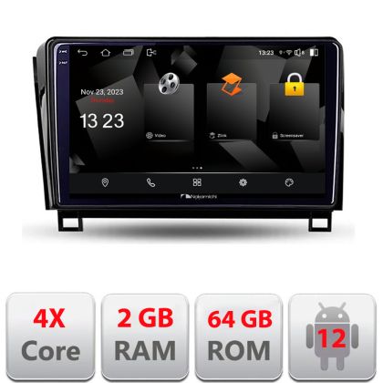 Navigatie Toyota Tundra 2007-2013 Android Ecran 720P Quad Core 2+64 carplay android auto