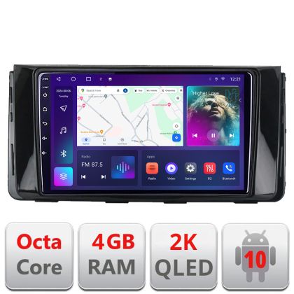 Navigatie Hyundai H350 2016- Android Octa Core Ecran 2K QLED GPS 4G 4+32GB 360 kit-H350+EDT-E409-2K