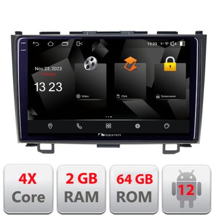 Navigatie Honda CR-V 5230-009 Android Ecran 720P Quad Core 2+64 carplay android auto