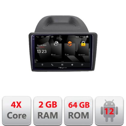 Navigatie Ford Fiesta 2012-2018 5230-256 Android Ecran 720P Quad Core 2+64 carplay android auto