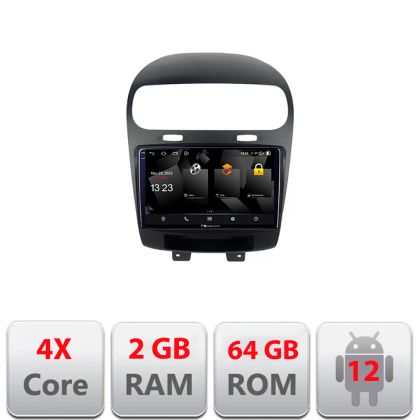 Navigatie Fiat Freemont Dodge Journey 2012-2019 Android Ecran 720P Quad Core 2+64 carplay android auto