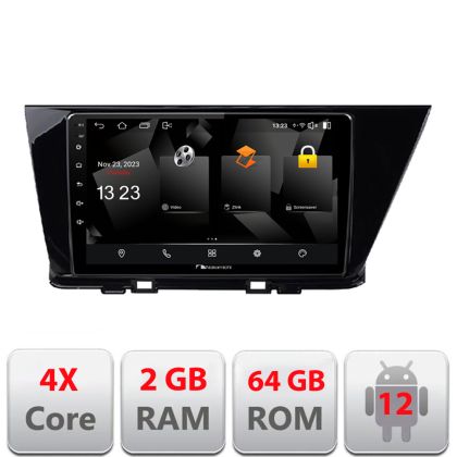 Navigatie Kia Niro 2017- Android radio gps internet quad core 2+64 carplay android auto