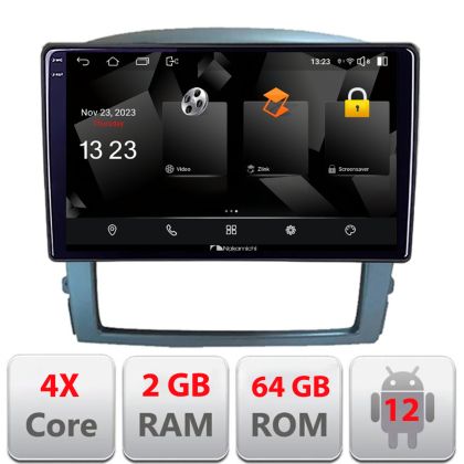 Navigatie Kia Sorento 2006-2009 Android Ecran 720P Quad Core 2+64 carplay android auto
