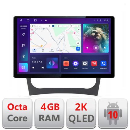 Navigatie dedicata Mercedes Clasa C W203 facelift N-093 Edonav ecran 13" 2K 4+32 Android Waze USB Navigatie 4G 360 Toslink You