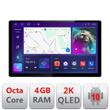 Navigatie dedicata Opel Mokka 2012-2016 N-MOKKA1 Edonav ecran 13" 2K 4+32 Android Waze USB Navigatie 4G 360 Toslink Youtube Ra