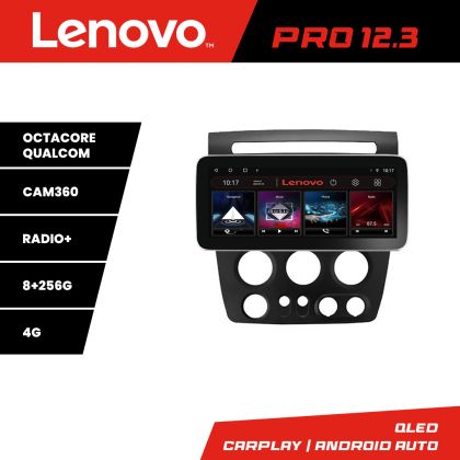 Navigatie Hummer H3 Lenovo PRO 8+256 12.3 inch qled android 4G DSP gps internet  8Core