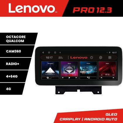 Navigatie Range Rover Sport 2010-2013 Lenovo Qled 12.3 inch Octa Core 4+64 360 DSP ADAS carplay android auto radio internet kit-sport10+PRO-12.3-4+64