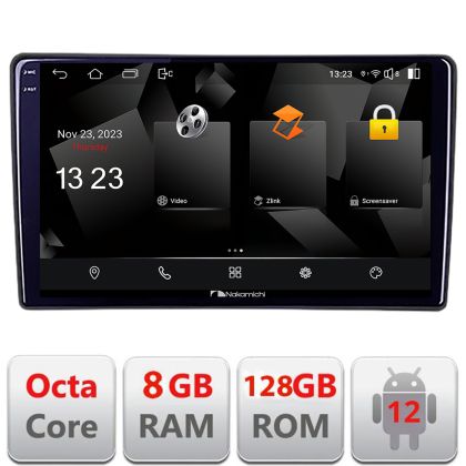 Navigatie Alfa Romeo Giulietta 2014-2020 Nakamichi NAM5960PRO Octa core 8+128 carplay android auto radio gps internet