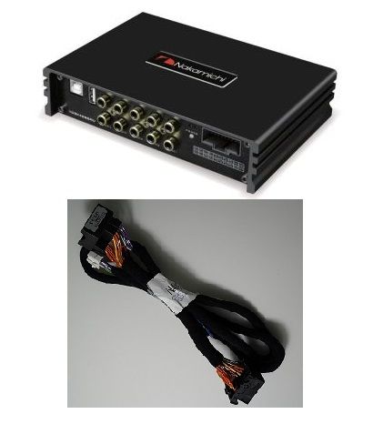 Pachet amplificator RESIGILAT dedicat VW, Skoda, Seat, Mercedes, Audi, Peugeot, Citroen, BMW, Ford, Opel, Porsche, Renault, Smart, NAM-5 DSP Nakamichi NDSK4285